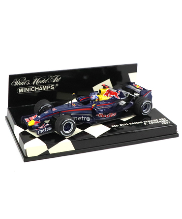 【海外並行品】ミニチャンプス 1/43スケール レッドブルレーシング ルノー RB3 デビッド・クルサード 2007年 /ARB