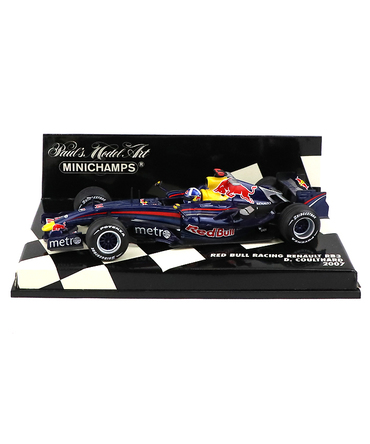 【海外並行品】ミニチャンプス 1/43スケール レッドブルレーシング ルノー RB3 デビッド・クルサード 2007年 /ARB