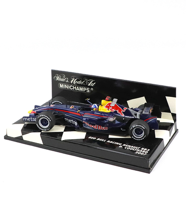 【海外並行品】ミニチャンプス 1/43スケール レッドブルレーシング ルノー RB3 デビッド・クルサード 2007年 /ARB