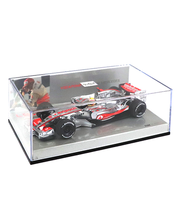 【海外並行品】マクラーレンチーム別注 ミニチャンプス 1/43スケール  ボーダフォン マクラーレン メルセデス 2008年 ショーカー ルイス・ハミルトン