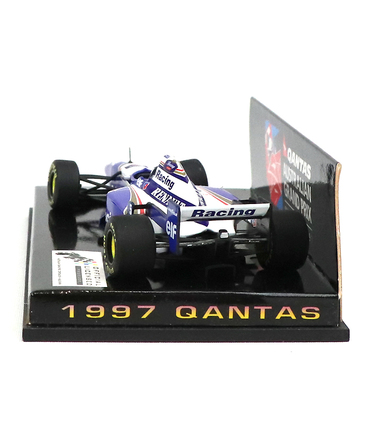 【海外並行品】QANTAS(カンタス航空)1997年オーストラリアGP別注 ミニチャンプス 1/43スケール ウィリアムズ ルノー FW18 デーモン・ヒル