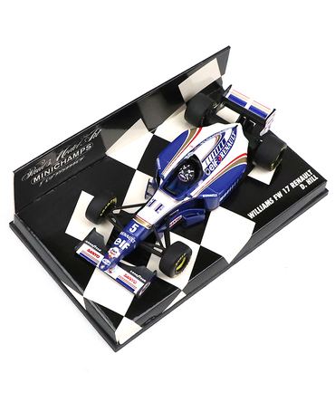 【海外並行品】ミニチャンプス 1/43スケール ウィリアムズ ルノー FW17 デーモン・ヒル 1995年