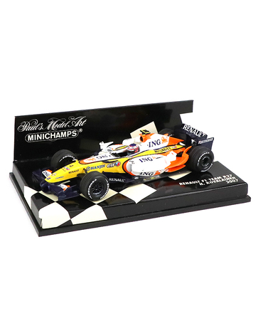 【海外並行品】ミニチャンプス 1/43スケール ルノー F1 チーム R27 ヘイキ・コバライネン 2007年