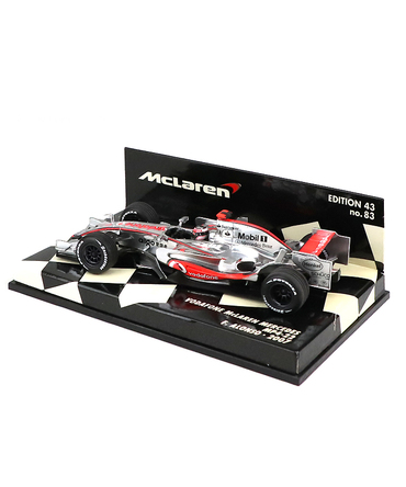 【海外並行品】ミニチャンプス 1/43スケール ボーダフォン マクラーレン メルセデス MP4/22 フェルナンド・アロンソ 2007年