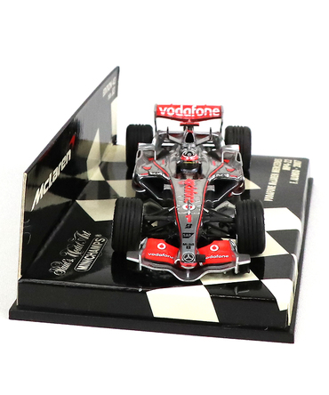 【海外並行品】ミニチャンプス 1/43スケール ボーダフォン マクラーレン メルセデス MP4-22 フェルナンド・アロンソ 2007年