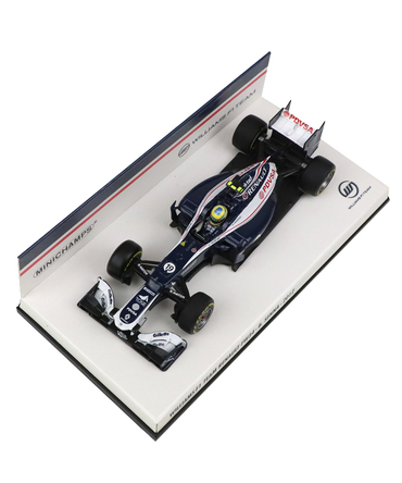 【海外並行品】ミニチャンプス 1/43スケール ウィリアムズ チーム ルノー  FW34 ブルーノ・セナ 2012年