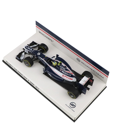 【海外並行品】ミニチャンプス 1/43スケール ウィリアムズ チーム ルノー  FW34 ブルーノ・セナ 2012年