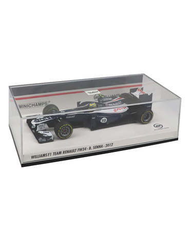 【海外並行品】ミニチャンプス 1/43スケール ウィリアムズ チーム ルノー  FW34 ブルーノ・セナ 2012年