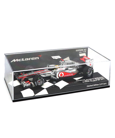 【海外並行品】ミニチャンプス 1/43スケール ボーダフォン マクラーレン メルセデス MP4-26 ルイス・ハミルトン 2011年中国GP優勝