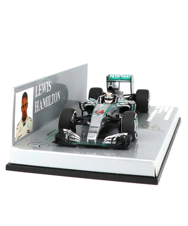 【海外並行品】ミニチャンプス 1/43スケール メルセデス AMG ペトロナス F１チーム W06 ハイブリッド ルイス・ハミルトン 2015年オーストラリアGP優勝　