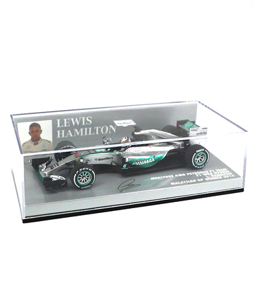 【海外並行品】ミニチャンプス 1/43スケール メルセデス AMG ペトロナス F１チーム W06 ハイブリッド ルイス・ハミルトン 2015年マーレーシアGP優勝