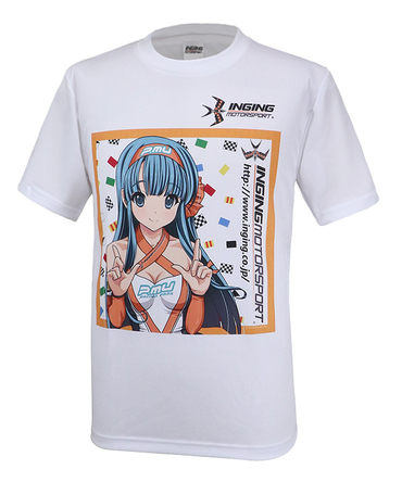 13 Inging Tシャツ カットソー 美羽ちゃん イラスト Tシャツ ホワイト Euro Sports公式通販