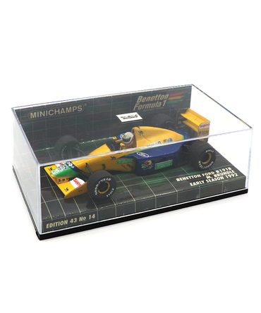 【海外並行品】ミニチャンプス 1/43スケール ベネトン フォード B191B マーティン・ブランドル 1992年 アーリーシーズン