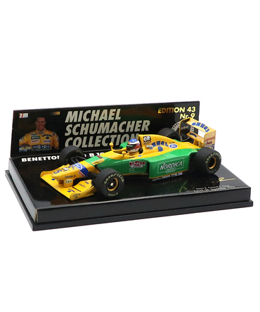 【海外並行品】ミニチャンプス 1/43スケール ベネトン フォード B193B ミハエル・シューマッハー 1993年 No.9