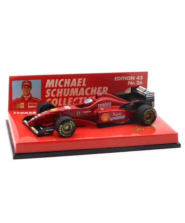 【海外並行品】ミニチャンプス 1/43スケール フェラーリ F310 ミハエル・シューマッハー No.26