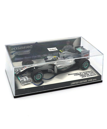 【海外並行品】ミニチャンプス ホッケンハイム別注 1/43スケール メルセデス GP ペトロナス F1 2010年ショーカー ニコ・ロズベルグ