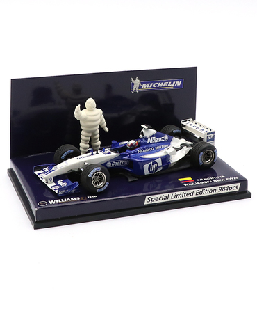 ミシュラン別注 ミニチャンプス 1/43スケール ウィリアムズ F1 BMW FW25 ファン・パブロ・モントーヤ