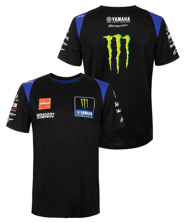 15 Motogpチーム Tシャツ カットソー Monster Energy Yamaha Motogp チーム レプリカ Tシャツ 22 Tm W Euro Sports公式通販