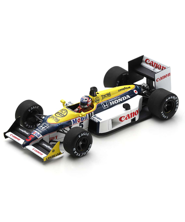 スパーク 1/43スケール ウィリアムズ ホンダ FW11B ナイジェル・マンセル 1987年 フランスGP 優勝