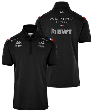 アルピーヌ F1 チーム  ポロシャツ ブラック