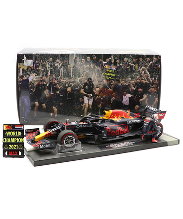 別注 ミニチャンプス 1/18 レッドブル ホンダ RB16B アブダビGP