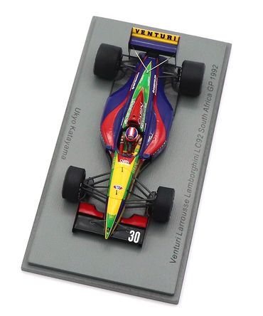 スパーク 1/43スケール ヴェンチュリー ラルース ランボルギーニ LC92 片山右京 1992年 南アフリカGP