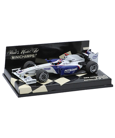 【海外並行品】ミニチャンプス 1/43スケール BMW ザウバー F1 09 #5 ロバート・クビサ 2009 オーストラリアGP