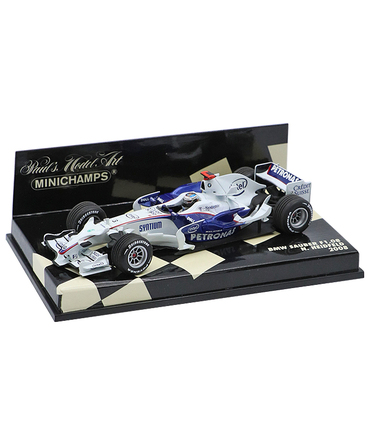 【海外並行品】ミニチャンプス 1/43スケール BMW ザウバーF1 #3 ニック・ハイドフェルド 2008