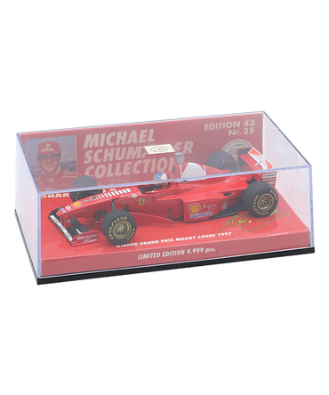 【海外並行品】ミニチャンプス 1/43スケール フェラーリ F310B ミハエル・シューマッハー 1997年 マニクールGP 優勝 No.35 トップカメラ