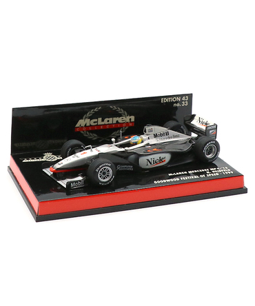 【海外並行品】ミニチャンプス 1/43スケール マクラーレン メルセデス MP4/13 ニック・ハイドフェルド 1999年 グッドウッドフィスティバル 