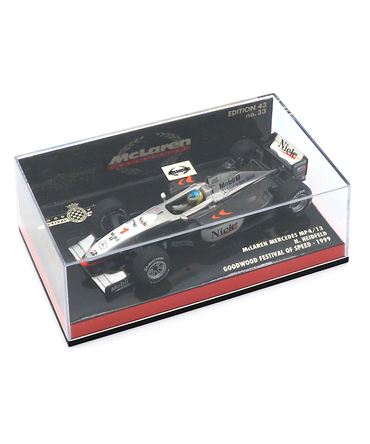 【海外並行品】ミニチャンプス 1/43スケール マクラーレン メルセデス MP4/13 ニック・ハイドフェルド 1999年 グッドウッドフィスティバル 