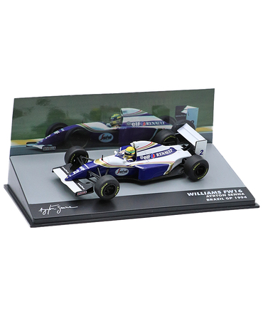 ウィリアムズルノー 1/43 FW16 アイルトンセナ 1994 ブラジル GP