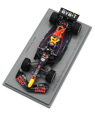 スパーク 1/43スケール オラクル レッドブル レーシング RB18 マックス・フェルスタッペン 2022年 マイアミGP 優勝 /ARB/msa