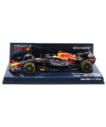 【30%オフセール】ミニチャンプス 1/43スケール オラクル レッドブル レーシング RB18 マックス・フェルスタッペン 2022年 アゼルバイジャンGP 優勝 /ARB/msa