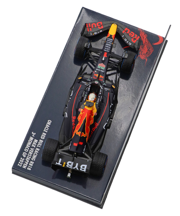 ミニチャンプス 1/43スケール オラクル レッドブル レーシング RB18 マックス・フェルスタッペン 2022年 モナコGP 3位入賞 /ARB/msa