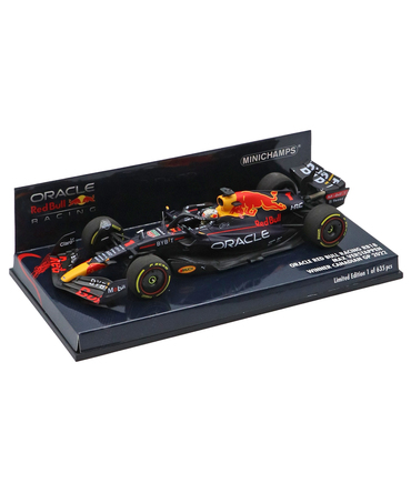 ミニチャンプス 1/43スケール オラクル レッドブル レーシング RB18 マックス・フェルスタッペン 2022年 カナダGP 優勝/ARB/msa