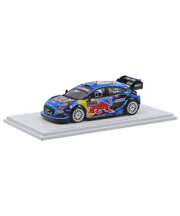 スパーク 1/43スケール フォード プーマ ラリー1 M-スポーツ フォード ワールドラリー チーム 8号車 オット・タナク 2023年 モンテカルロ ラリー 