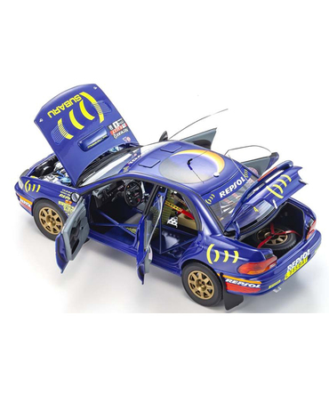 京商 1/18スケール スバル インプレッサ 1994年 WRC RAC ラリー /msa