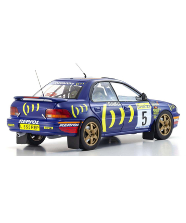 京商 1/18スケール スバル インプレッサ 1995年 WRC モンテカルロ ラリー /msa