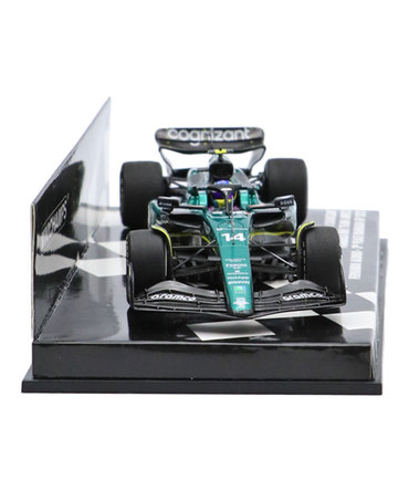 ミニチャンプス 1/43スケール アストンマーチン アラムコ コグ二ザント F1 チーム AMR23 フェルナンド・アロンソ 2023年 バーレーンGP 3位入賞 /23f1m/msa