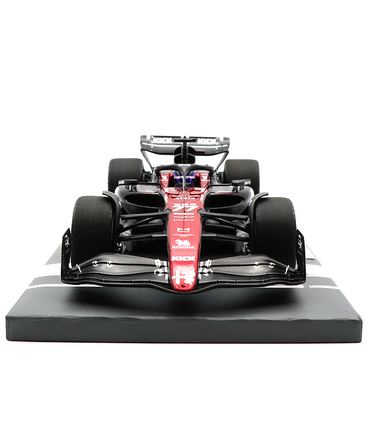 ミニチャンプス 1/18スケール アルファロメオ F1チーム KICK C43 バルテリ・ボッタス 2023年 オーストラリアGP/23f1m