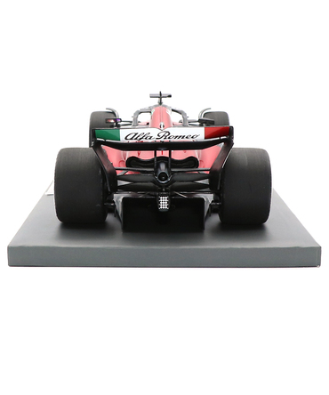 ミニチャンプス 1/18スケール アルファロメオ F1チーム KICK C43 バルテリ・ボッタス 2023年 オーストラリアGP/23f1m