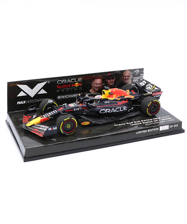 フェルスタッペン別注 ミニチャンプス 1/43スケール オラクル レッドブル レーシング ホンダ RB18 マックス・フェルスタッペン 2022年 アメリカGP 優勝 /ARB