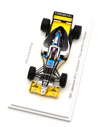 Racing on 別注 スパーク 1/43スケール ミナルディ M197 ハート 片山右京 1997年 日本GP The Last Run in Suzuka