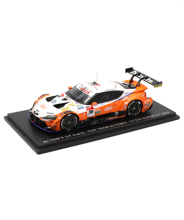 スパーク 1/43スケール au トムス GR スープラ TGR TEAM au TOMS NO.36 坪井翔 / ジュリアーノ・アレジ GT500 スーパーGT 2022年 /msl