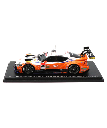 スパーク 1/43スケール au トムス GR スープラ TGR TEAM au TOMS NO.36 坪井翔 / ジュリアーノ・アレジ GT500 スーパーGT 2022年 /msl
