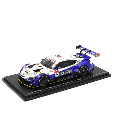 スパーク 1/43スケール キーパー トムス GR スープラ TGR TEAM KeePer TOMS NO.37 サッシャ・フェネストラズ / 宮田莉朋 GT500 スーパーGT 2022年 /msl