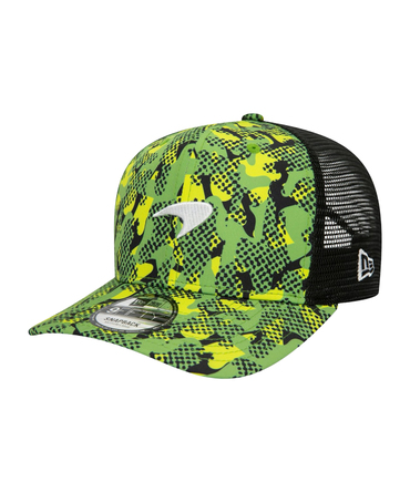 マクラーレン F1 チーム NewEra 9FIFTY カモ PC トラッカー キャップ 2024SS