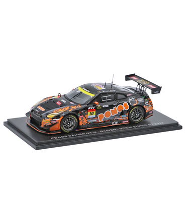 スパーク 1/43スケール PONOS GAINER GT-R NO.10 安田裕信 / 大草りき GT 300 スーパーGT 2023年