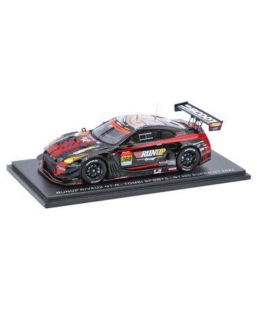 スパーク 1/43スケール RUNUP RIVAUX GT-R TOMEI SPORTS NO.360 青木孝行 / 田中篤 GT 300 スーパーGT 2022年/msl